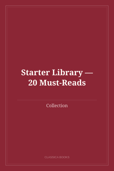 Starter Library — 20 Must-Reads